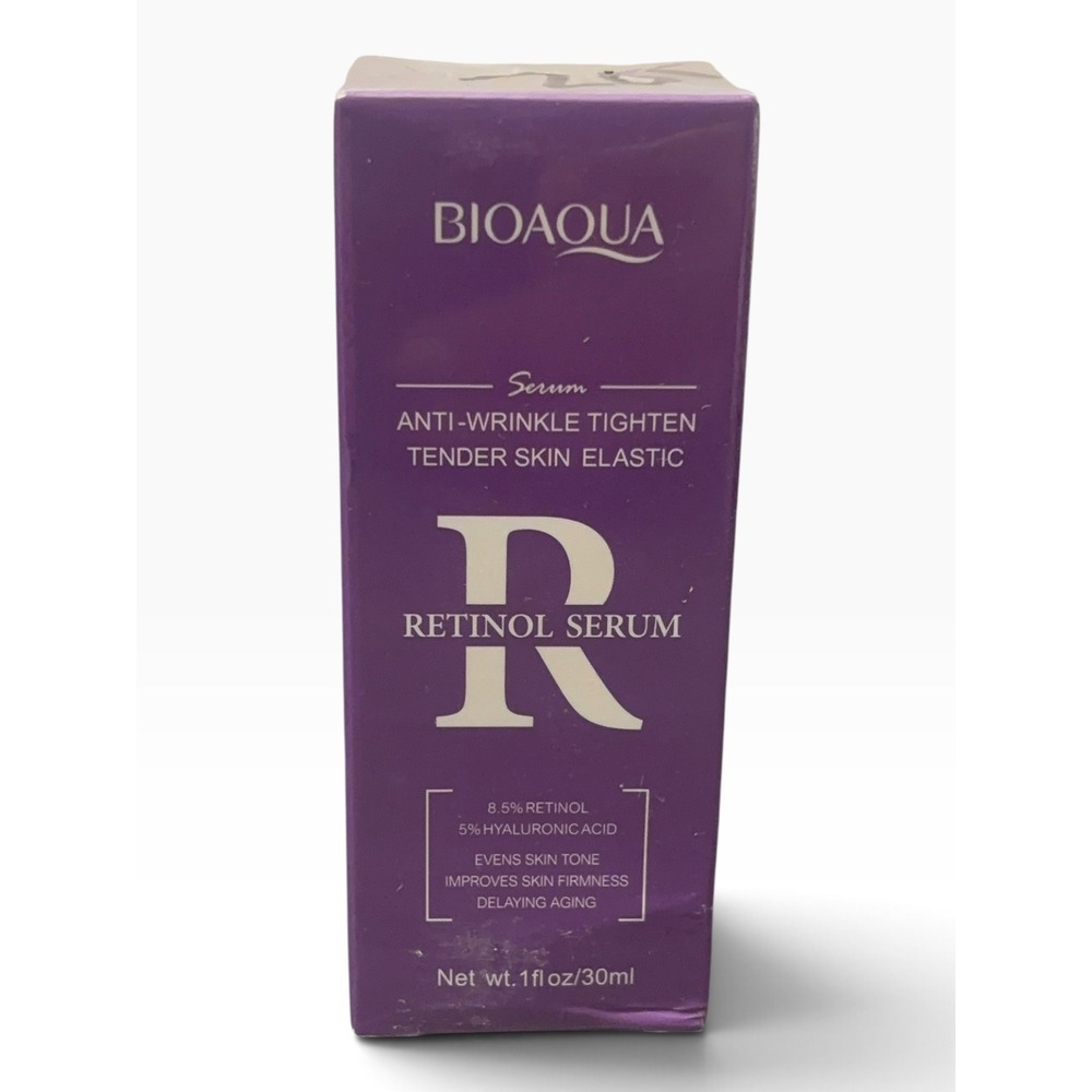 Bioaqua Retinol Anti-Wrinkle Tighten Serum 8.5% Retinol 5% Hyaluronic Acid 30ml